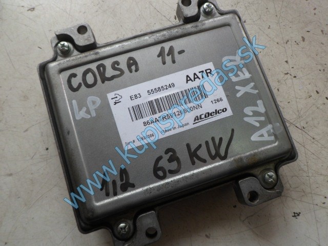 riadiaca jednotka motora na opel corsa D lift 1,2i, 86AA7R59126600NN